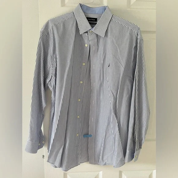 16.5 32 dress shirt Mens Lilac Multi Color Stripe Dress Shirt by TDC Size 16.5 32/33 Final Sale 16.5 32/33 Lilac Multi